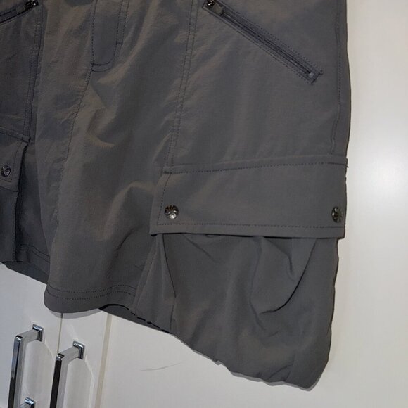 ATHLETA Sweet Sport Women’s Gray Cargo Skirt Tennis Golf Size 6 - Picture 2 of 12
